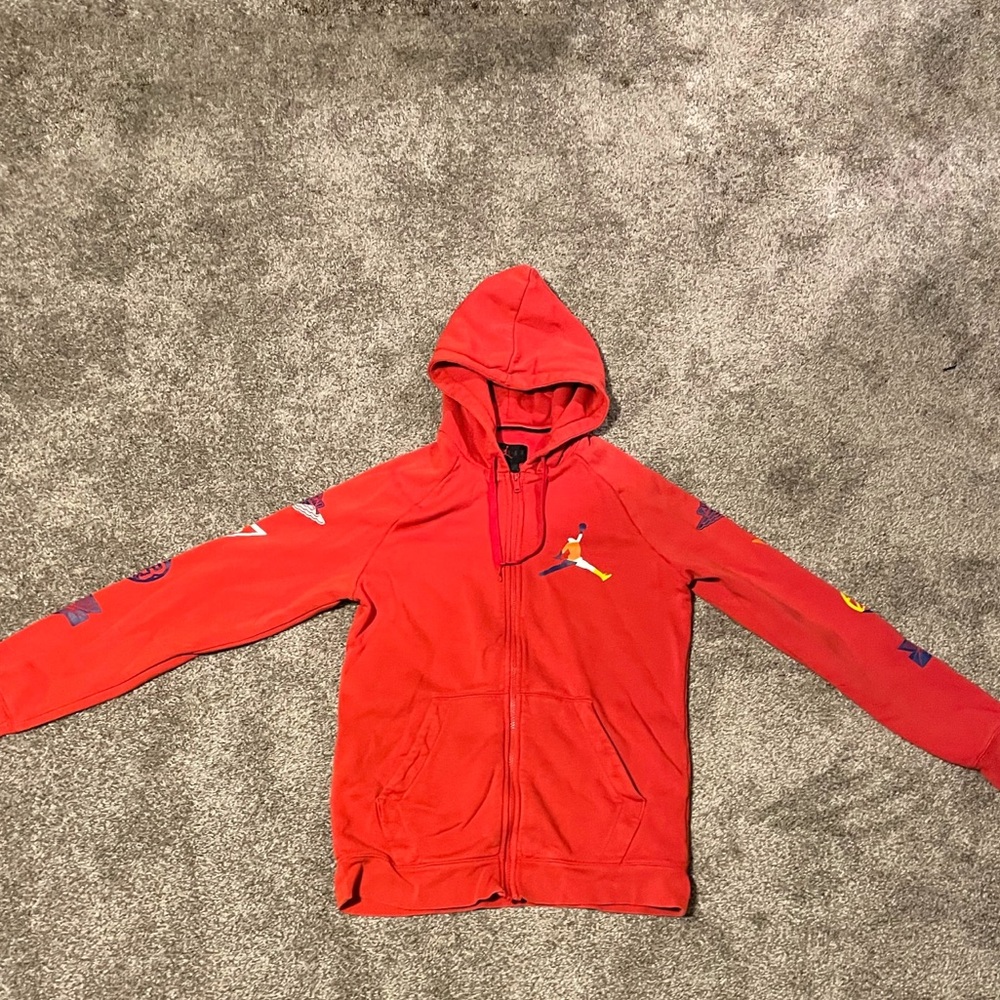 Men’s Res Nike Air Jordan Zip Up Jacket Hoodie